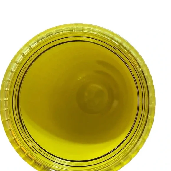 Yellow grid Starbucks tumbler. - Picture 3 of 4